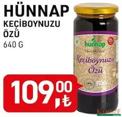 HÜNNAP KEÇİBOYNUZU ÖZÜ